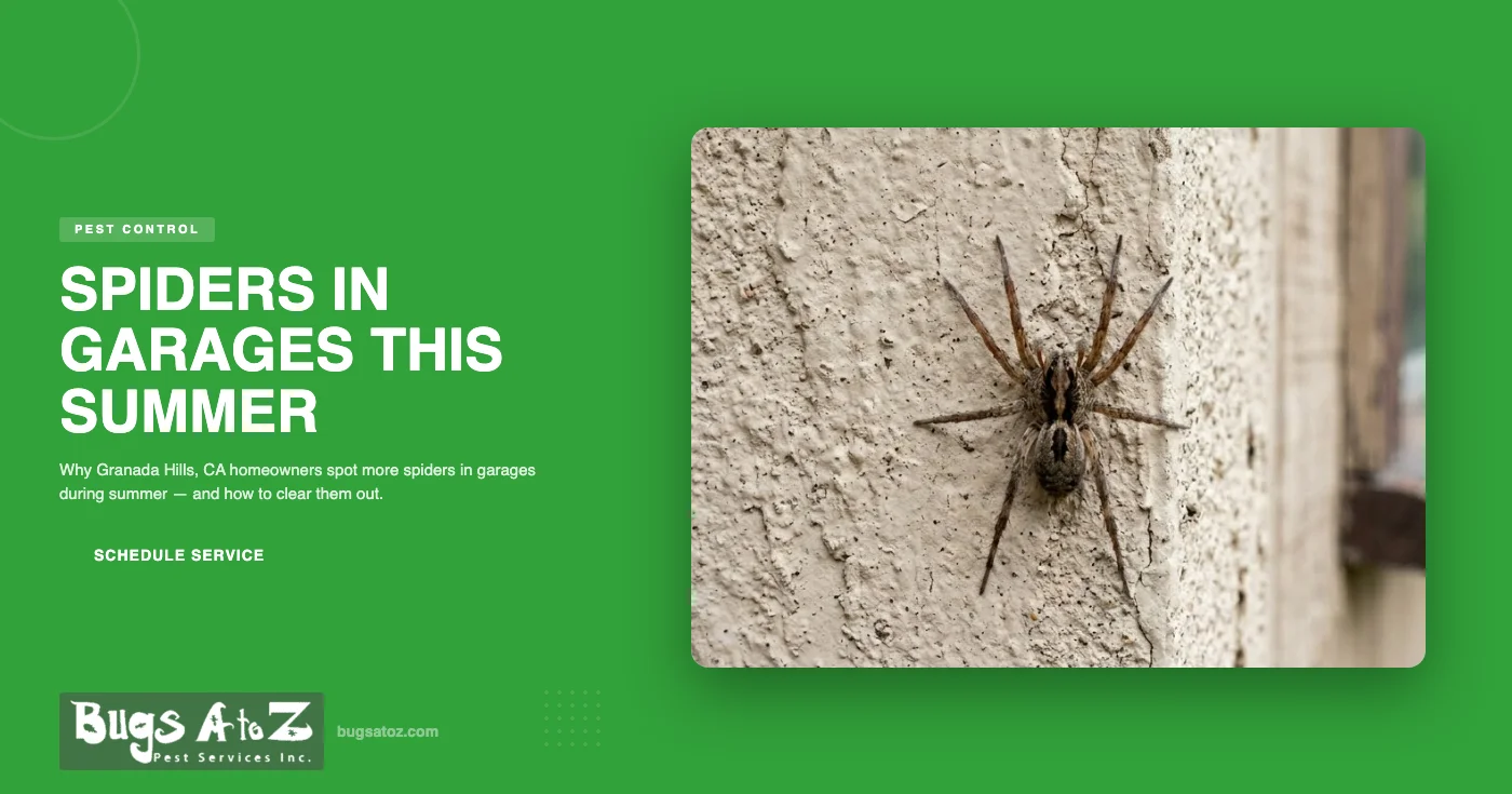 Spider Control in Granada Hills, CA